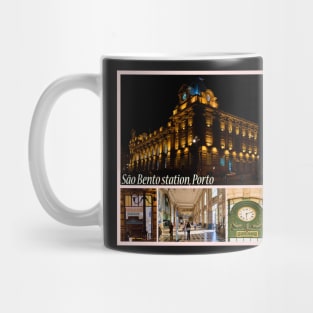 São Bento station Porto - Postcard Mug